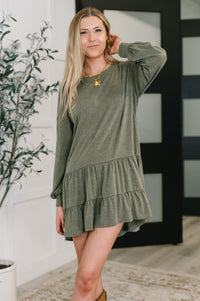 Thumbnail for Autumn Breeze Long Sleeve Knit Dress