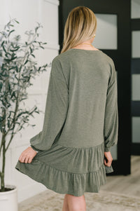 Thumbnail for Autumn Breeze Long Sleeve Knit Dress