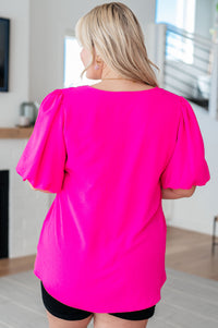 Thumbnail for Belong Together Puff Sleeve Blouse