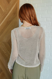 Thumbnail for Calming Down Loose Knit Top