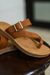 Thumbnail for Canyon Walk Slip on Sandals in Storm Tan