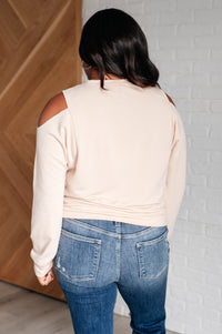 Thumbnail for Carefully Crafted Cold Shoulder Blouse