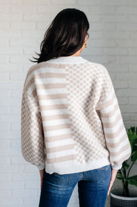 Thumbnail for Check That Line Cardigan