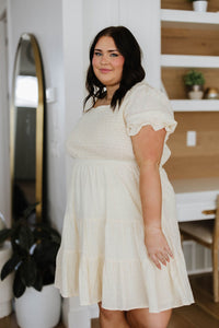 Thumbnail for Cute Situation Square Neck Dress