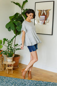 Thumbnail for Endless Memories Tiered Babydoll Top