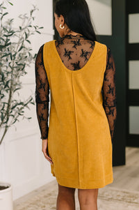 Thumbnail for Feeling That Way Corduroy Dress