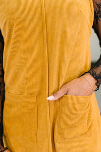 Thumbnail for Feeling That Way Corduroy Dress