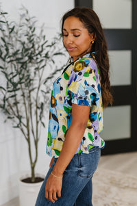 Thumbnail for Fielding Questions Floral Top