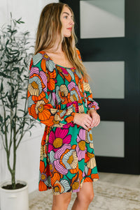 Thumbnail for Floral Affairs Scoop Neck Dress