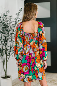 Thumbnail for Floral Affairs Scoop Neck Dress