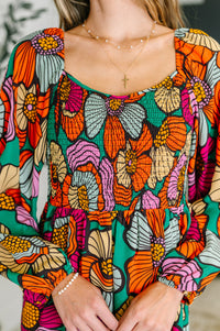 Thumbnail for Floral Affairs Scoop Neck Dress