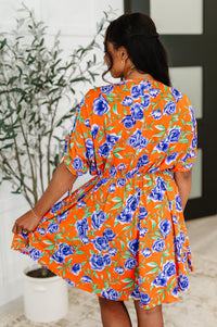 Thumbnail for Frock Star V-Neck Skort Dress