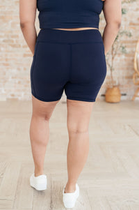 Thumbnail for Getting Active Biker Shorts in Navy