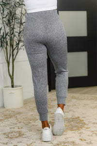 Thumbnail for Giving the Run Around Joggers in Gray