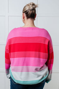 Thumbnail for Gradual Feelings Striped Sweater