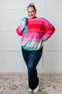 Thumbnail for Gradual Feelings Striped Sweater