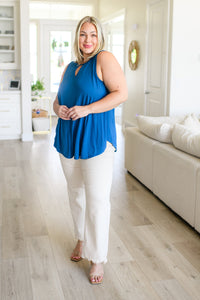 Thumbnail for Greater than Great Keyhole Detail Tank in Teal