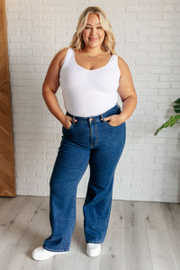 Thumbnail for Hazel High Rise Vintage Wide Leg Jeans