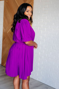 Thumbnail for Hold And Squeeze Me Pleated Dress