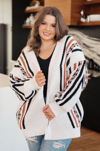 Thumbnail for Holding On Aztec Print Cardigan