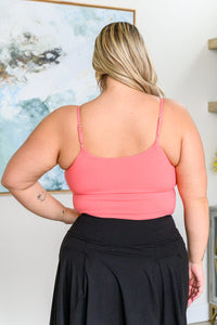 Thumbnail for Hot Yoga Tank in Coral Rose