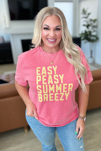 Thumbnail for Easy Peasy Summer Breezy Tee