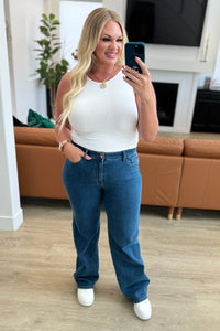 Thumbnail for Hazel High Rise Vintage Wide Leg Jeans