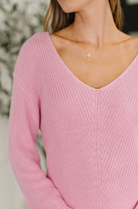 Thumbnail for I’m All Yours V-Neck Sweater – The Cozy Classic You’ll Keep Reaching For