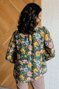 Thumbnail for Ideal Ideas Floral Blouse