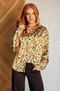 Thumbnail for In the Willows Button Up Blouse