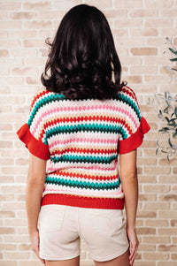 Thumbnail for It's a Go Striped Knit Top