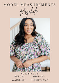 Thumbnail for Pink and Perfect Ruffle Sleeve Top