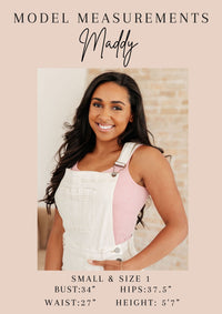 Thumbnail for Lizzy Tank Dress in Pink and Marigold Brushed