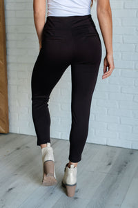 Thumbnail for Magic Ankle Crop Skinny Pants in Chocolate