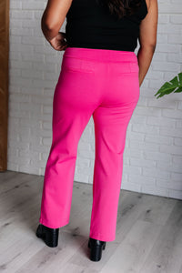 Thumbnail for Magic Straight Pants in Hot Pink