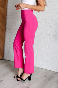 Thumbnail for Magic Straight Pants in Hot Pink