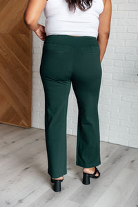 Thumbnail for Magic Straight Pants in Hunter Green