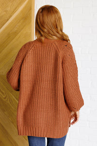 Thumbnail for Maybe Monday Cardigan in Chestnut