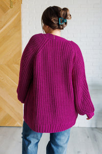 Thumbnail for Maybe Monday Cardigan in Berry