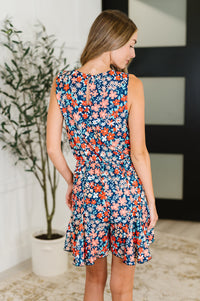 Thumbnail for Meadow Mischief Sleeveless Romper – Bold, Breezy & Ready for Fun