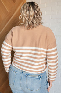 Thumbnail for Memorable Moment Striped Sweater
