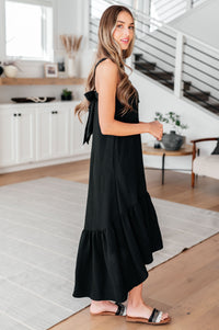 Thumbnail for Nightlife Tie Back Maxi Dress
