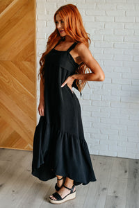 Thumbnail for Nightlife Tie Back Maxi Dress