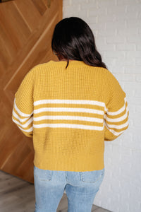 Thumbnail for On Top of the World Striped Cardigan
