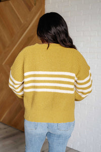 Thumbnail for On Top of the World Striped Cardigan