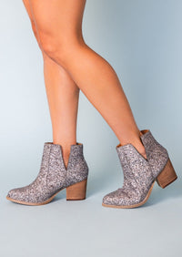 Thumbnail for Fiera Booties in Pewter