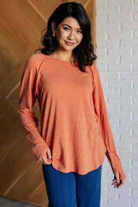 Thumbnail for Rustic Charm Long Sleeve Top