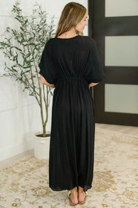 Thumbnail for Serena Sands Swim Cover Up in Black