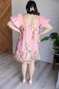 Thumbnail for She's Blooming Balloon Sleeve Dress