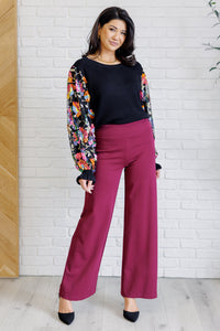 Thumbnail for She is the Party Floral Sequins Mesh Sleeve Top